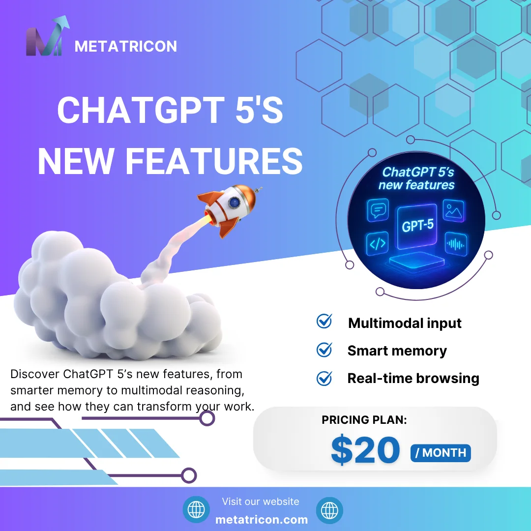 ChatGPT 5's new features