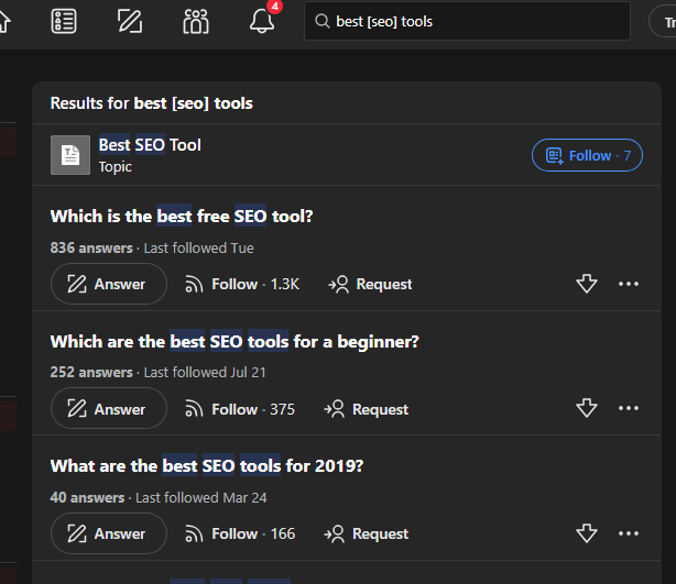 Quora Off Page SEO