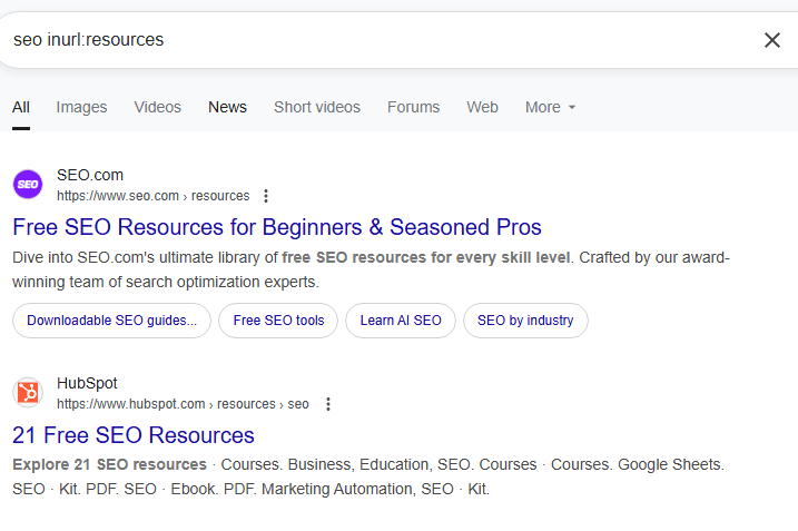 Search Operators Off Page SEO